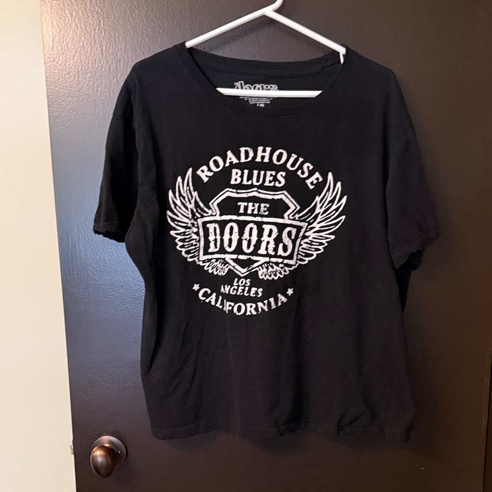 The Doors Black Short Sleeve Tee